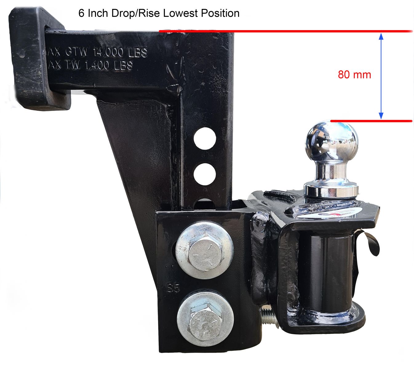 Round Bar E2 Trailer Hitch